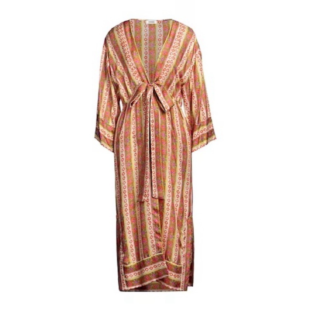 NWT Sandro Retro Floral Silk Tunic Dress - Picture 2 of 14